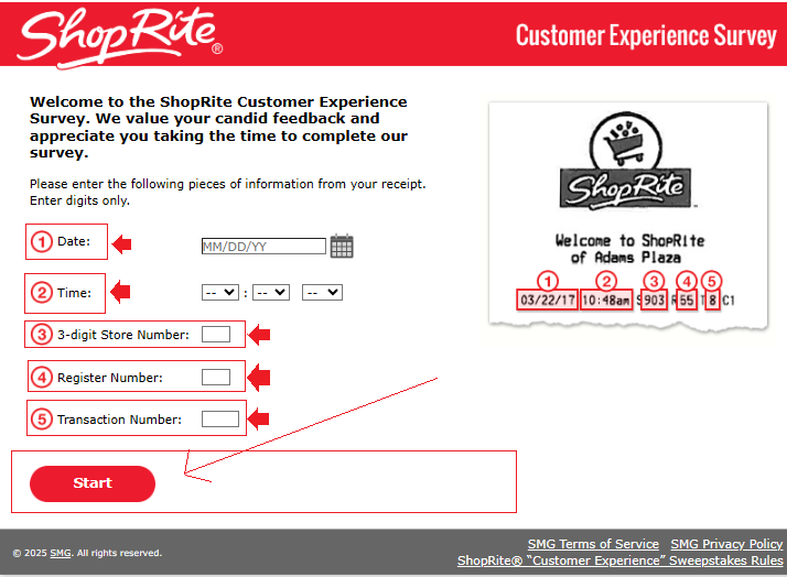 ShopRite Customer Experience Survey